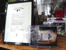 Ichiro Used Jersey Card Topps Yankees MLB Hall of Fame Serial 06/50