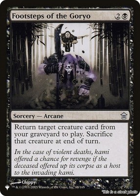 Footsteps of the Goryo - EN - 68/165 - The List Reprints - NM