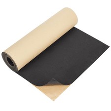 78.7x11.8inch Adhesive EVA Foam Roll, 2mm Black Adhesive EVA Foam Sheets Cosp...