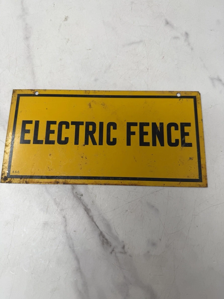 Vintage Fence Sign In Original Advertising Signs (1930-1969) for