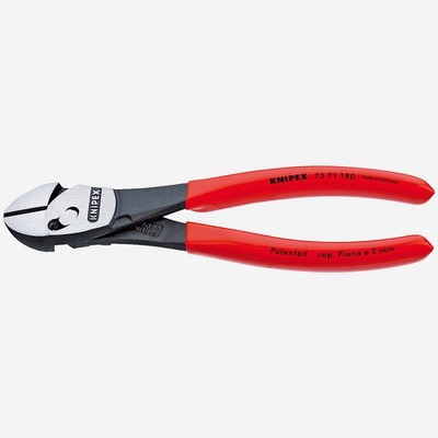 Knipex 7'' Twinforce Diagonal Super Cutter - Plastic Grip