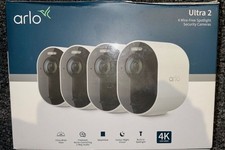 Image of Arlo Ultra 2 4K Pack of Four Spotlight Cameras - White
