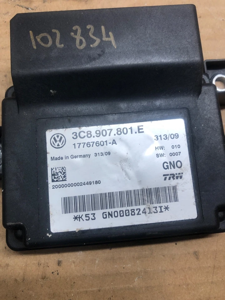 VOLKSWAGEN PASSAT CC 2009-2012 MÓDULO DE CONTROL DE FRENO DE ESTACIONAMIENTO ECU 3C8907801E Foto 2 de 3