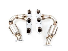 Resonated Exhaust Manifold For 1997-2004 Porsche Boxster 986 3.2 2.7 2.5