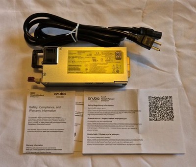 NEW JL087A HPE Aruba X372 54VDC 1050W 110-240VAC Power Supply
