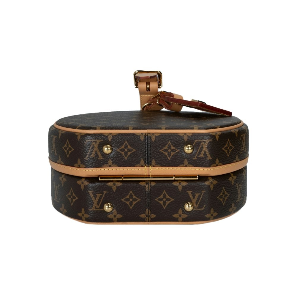 Louis Vuitton Monogram Coated Canvas Boite Chapeau Souple PM Brown image 7