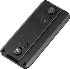 Keymod Rail Tripod Plate Adapter Mount with Safety Stop Screws,For Tripod Ball H