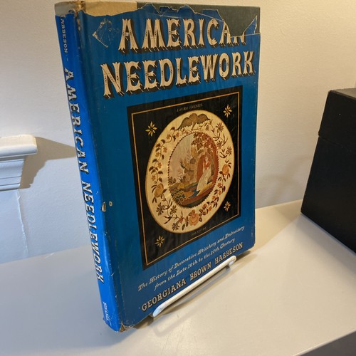 Vintage American NeedleworkGeorgiana Brown Harbeson History Stitch Bonanza Books