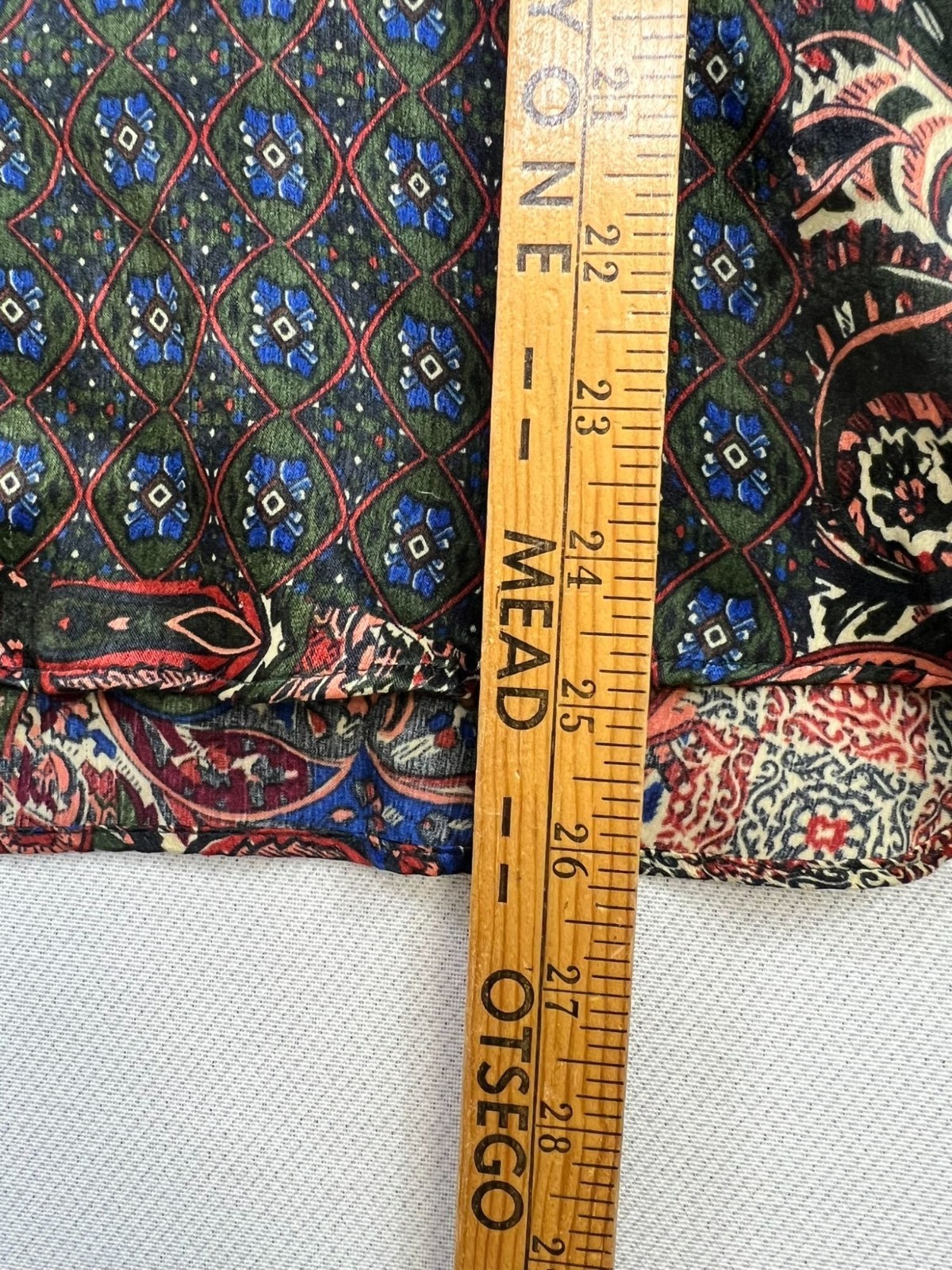 Zara Basic Womens Button Front Boho Blouse Long S… - image 9