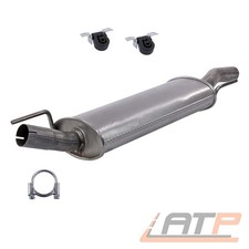 ENDSCHALLDÄMPFER AUSPUFF SCHALLDÄMPFER FÜR VW GOLF 3 4 Cabriolet 1.6 1.8 2.0