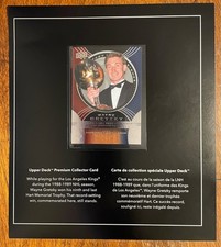 CANADA POST NHL Wayne Gretzky Hart Trophy Upper Deck card 2013 1 of only 10,000