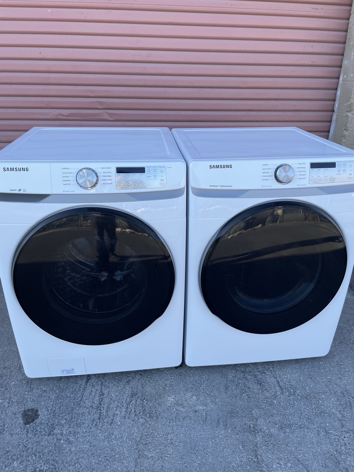 Samsung Washer And Gas Dryer Matching Set 1 Year Warranty