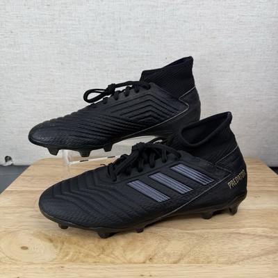 Adidas Predator 19.3 FG Soccer Cleats Mens Size 9.5 Core Black F35594 Football