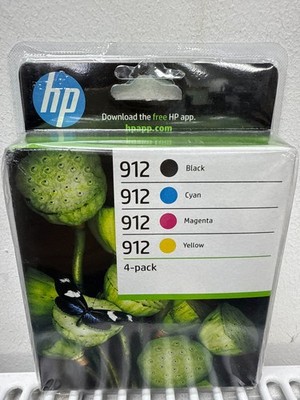 HP 912 Multipack ink cartridges Combo for HP Officejet Pro 8022 8023 8024 8010 4