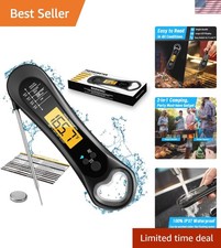 Meat Thermometer Digital, Instant Read Meat Thermometer for Grill and Cooking...