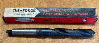 Cleveland Cle Forge 1 1/16" HSS Steel Drill Bit on Morse Taper MT3