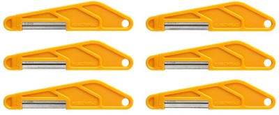 MusicNomad MN668 6-piece Electric Guitar Diamond Coated Nut File Set - Medium