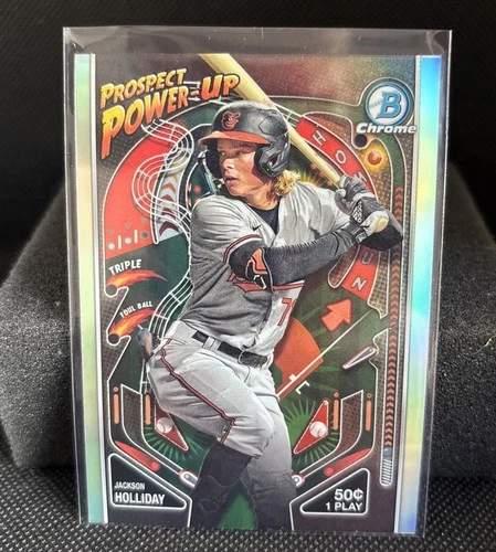 2024 Bowman Jackson Holliday Prospect Power-Up Chrome refractor #PP-5 Orioles