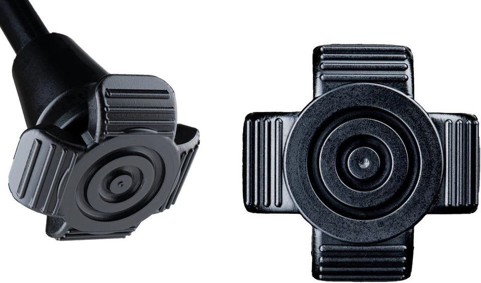 Высокопроизводительный резиновый наконечник костыля Ergocap — универсальная ножка 3/4 дюйма со стабильностью - Изображение 3 из 4