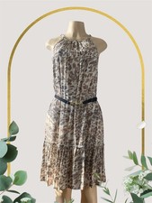 Small Leopard Print Sleeveless Dress