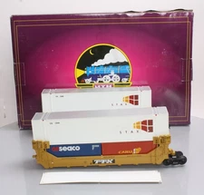MTH 20-2979B O TTX Twin Stack Container Car Set (Set of 2) LN/Box