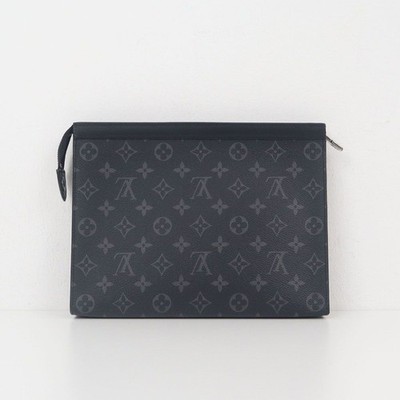 Louis Vuitton Monogram Eclipse Clutch Pochette Voyage MM M61692 155952039