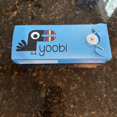 Yoobi Toucan Blue Pencil Case with Glue, Markers, & More