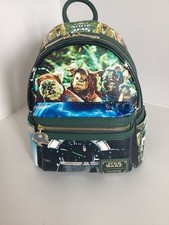 Star Wars Return Of The Jedi Final Frames Scenes Loungefly Mini Backpack NWT