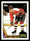 1987 Topps Hockey Dave Christian #88 PSA 9