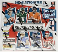 2021 Panini Rookies & Stars NFL Football Longevity Mega Box New Sealed 2 Hits!