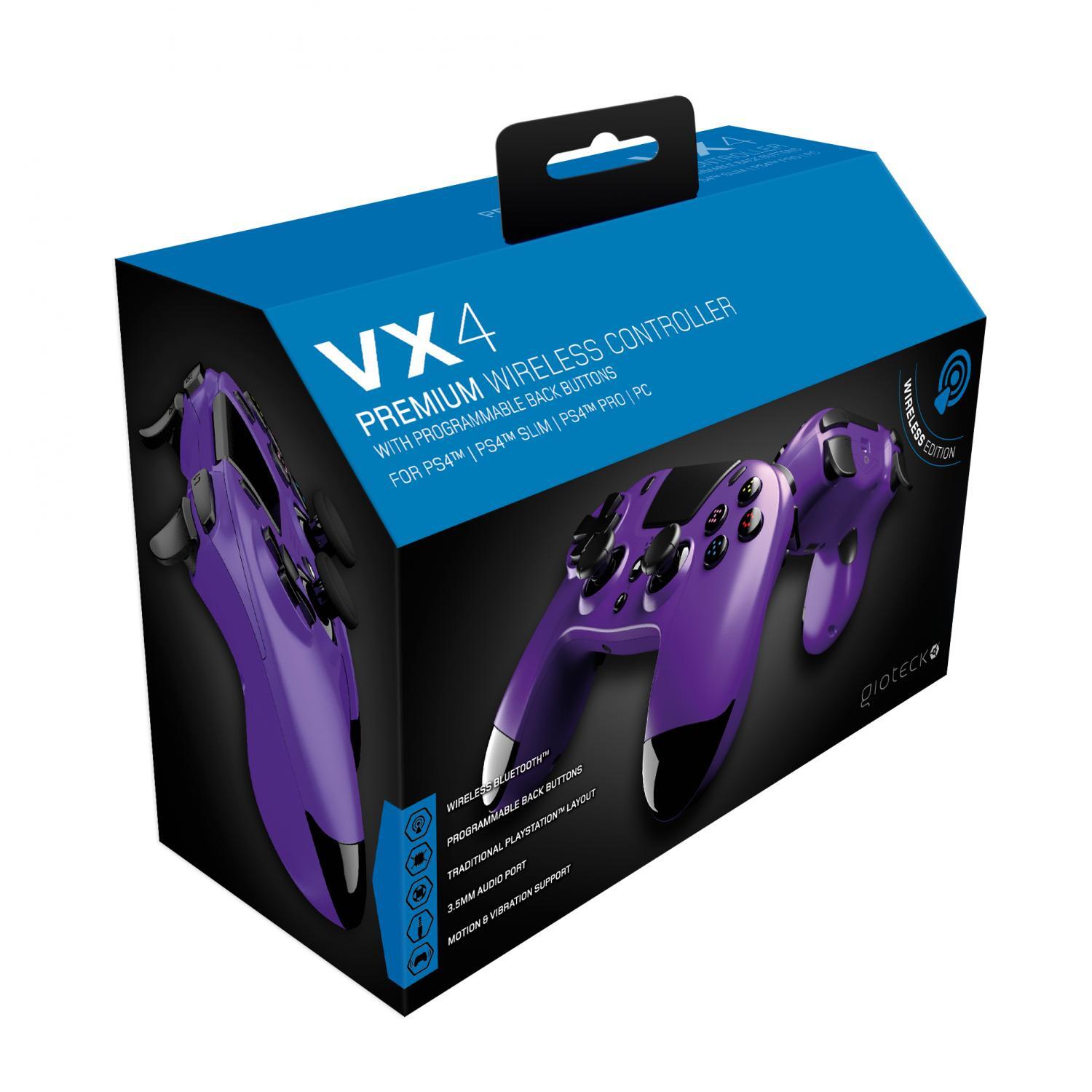 Recensione Gioteck VX4 Gamepad PS4 Nero - Controller Bluetooth VX4PS4 - 3