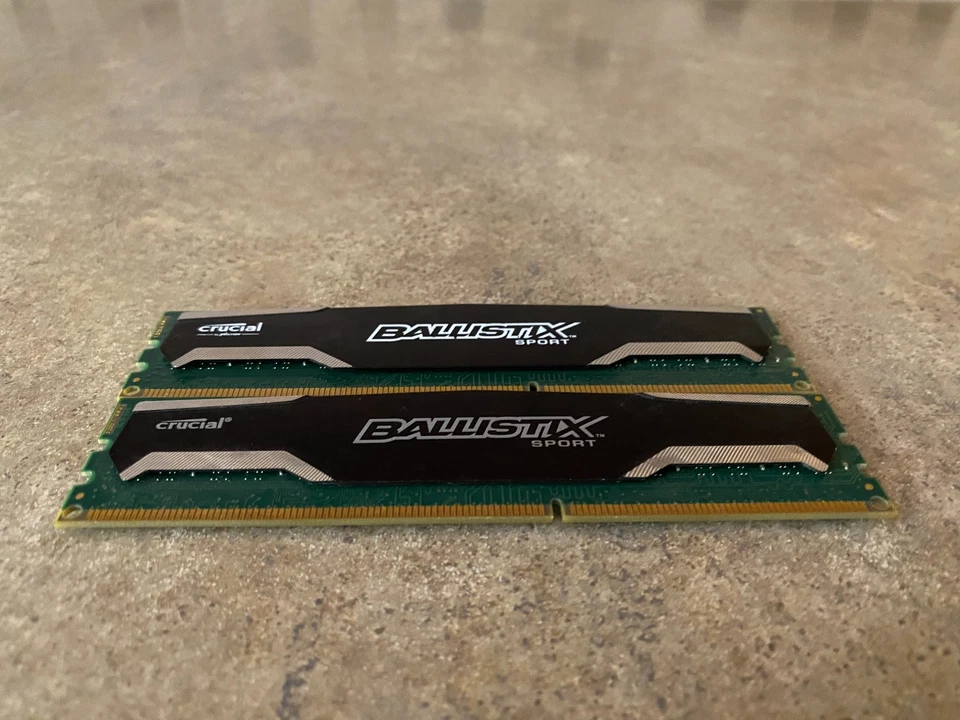 BLS4G3D1609DS1S00 CRUCIAL BALLISTICK (4GB X 2) DDR3-1600MHZ NON-ECC C4-9(3) - Image 2 of 4