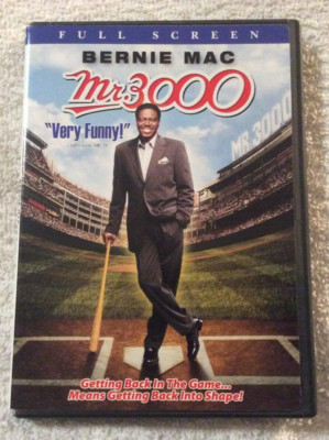 Mr. 3000 DVD Baseball Bernie Mac Full Screen 2004