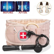 Decompression Back Belt Lumbar Support Belt for Men Women Lower Back Pain Relief