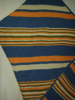 Babydecke Kuscheldecke handgestrickt