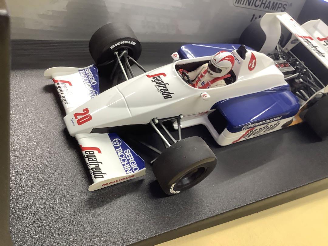 ミニチャンプス 1/18 トールマンハート TG184 フランスGP チェコット ミニチャンプス 1/18 トールマンハート TG184 フランスGP