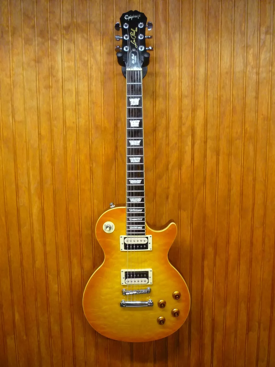 Epiphone Les Paul Classic Quilted Flametop with case 100 value
