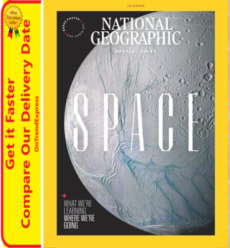 National Geographic Magazine October 2023 Space Special Issue - Afbeelding 1 van 5