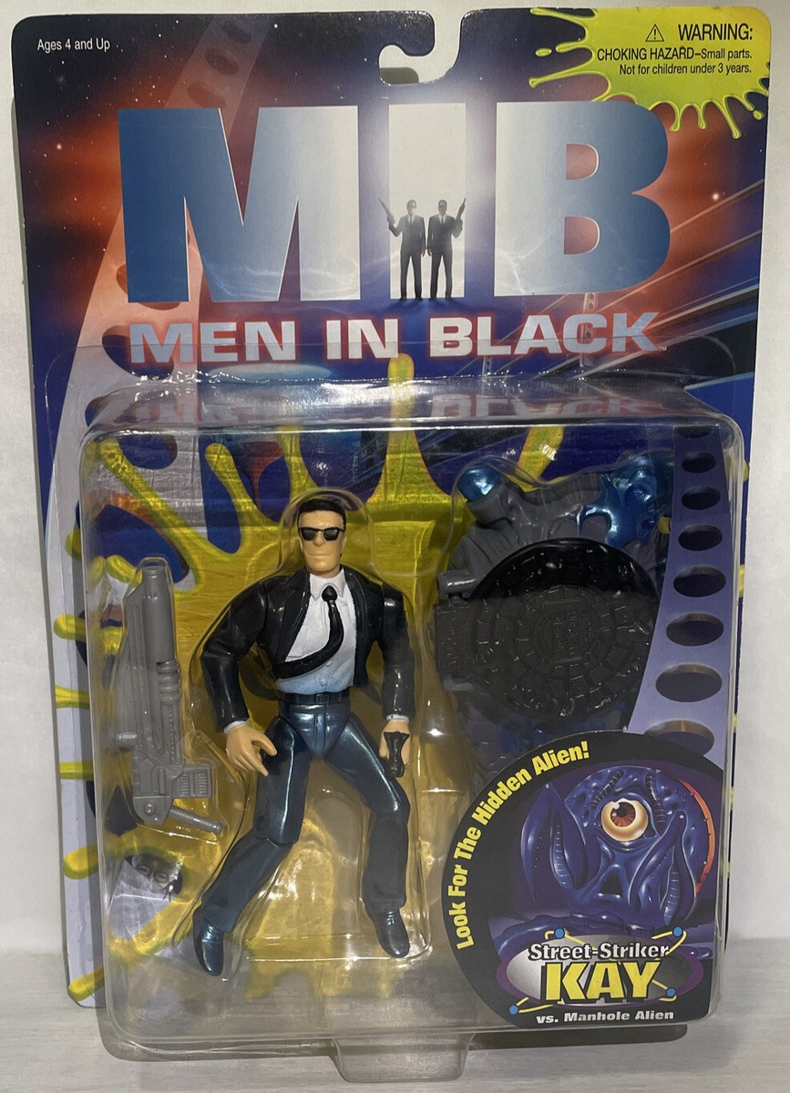 Men In Black Hidden Aliens Street Striker Kay Figure Vintage 1997