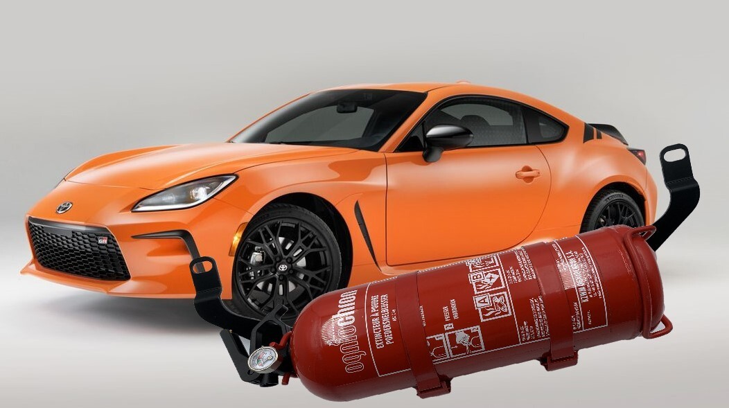 Support Extincteur Pour Toyota GR86 - Sécurité Et Style Racing