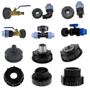 Regenwasser Tank und Kanister IBC Adapter mit 1//2/" 3//4/" 1/" Auslaufhahn für IBC