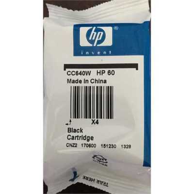 60 HP black ink jet DeskJet F2480 F2440 F2430 PhotoSmart C4635 D110A AiO printer