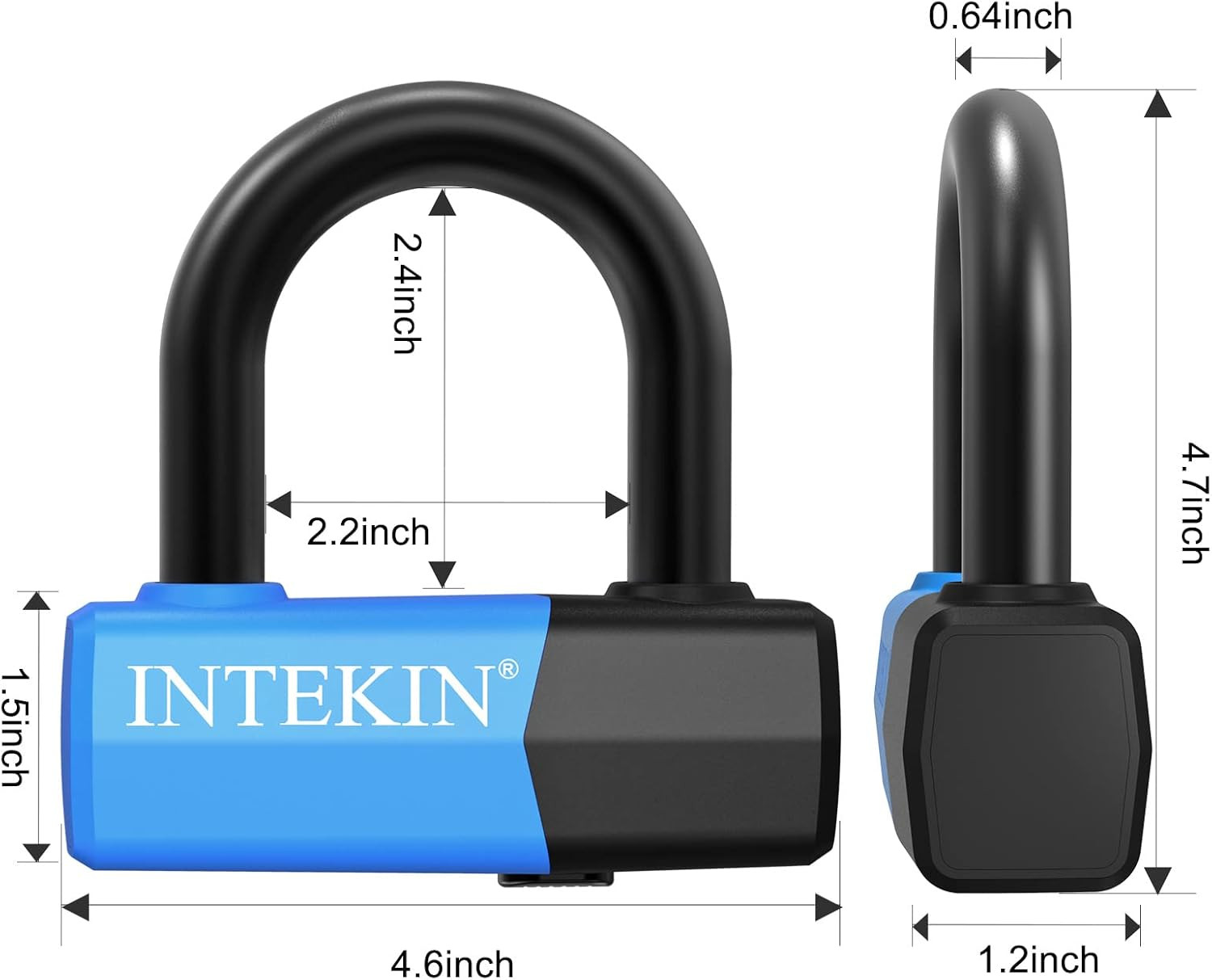 Candado Para Bicicleta Moto Motocicleta Con Alarma Bloqueo de Disco