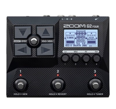 Zoom G2 Four Guitar Multi-Effects Processor Tuner Audio Interface Pedal JP NEW