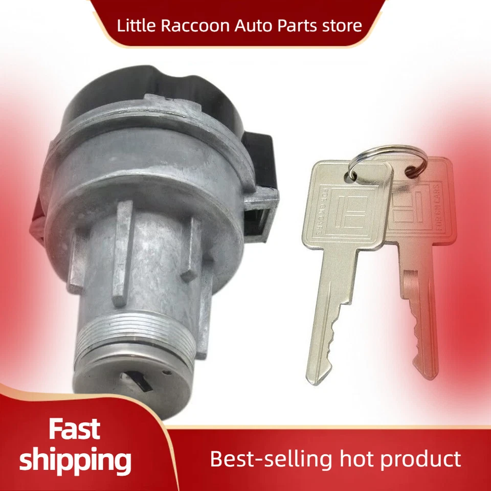 Ignition Lock Cylinder Starter Switch In Dash w/ Keys For 1983-91 Chevrolet GMC — 第 3/4 张图片