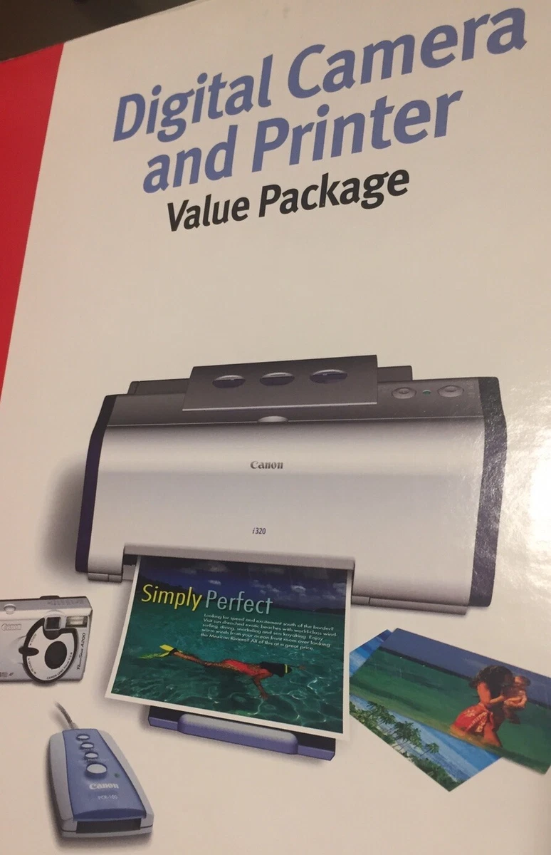 New OPEN BOX Canon I320 Color Bubble Jet Printer, Camera, Photo.
