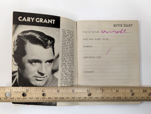 Movie Diary 1943 Wm. H. Kofoed Record Book & Movie Stars Photo Album Scarce Pb - Picture 4 of 11