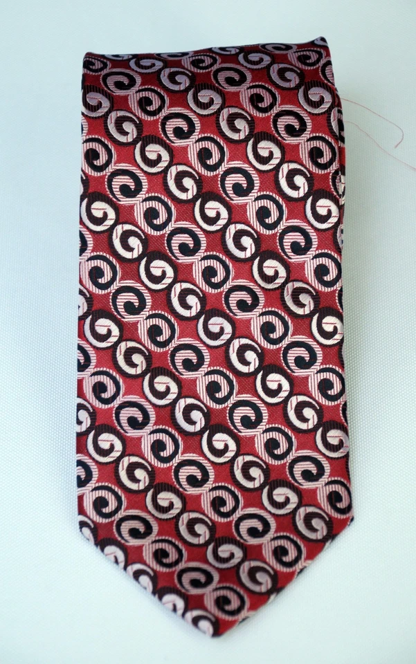 Corbata Lord R Colton Masterworks - Corbata de seda roja negra Revelations - $195 Nueva Foto 2 de 4