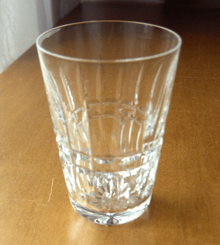 Waterford Glenmore 5 oz flat tumbler pair~Made in Ireland~Gothic mark~pristine - Picture 2 of 4