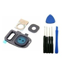 Camera Glass Lens Cover Rear Frame Holder For Samsung Galaxy S7 SM-G9308
